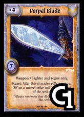 Vorpal Blade - Foil